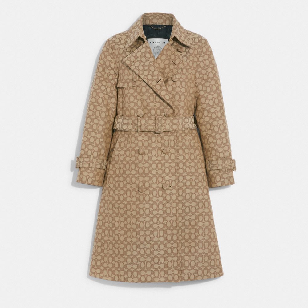 COACH®: Signature Trench Coat