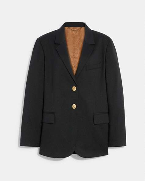 Relaxed Blazer With Signature Lining
