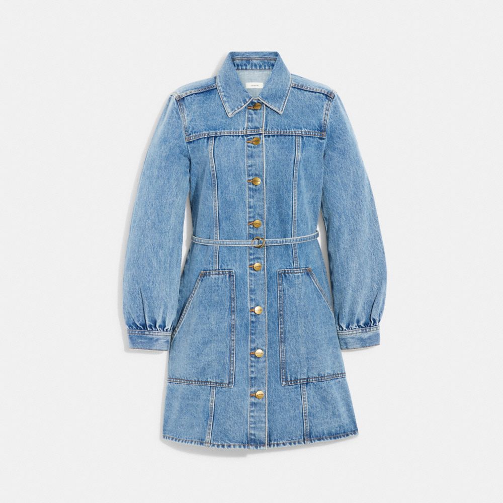 Coach sale denim dress