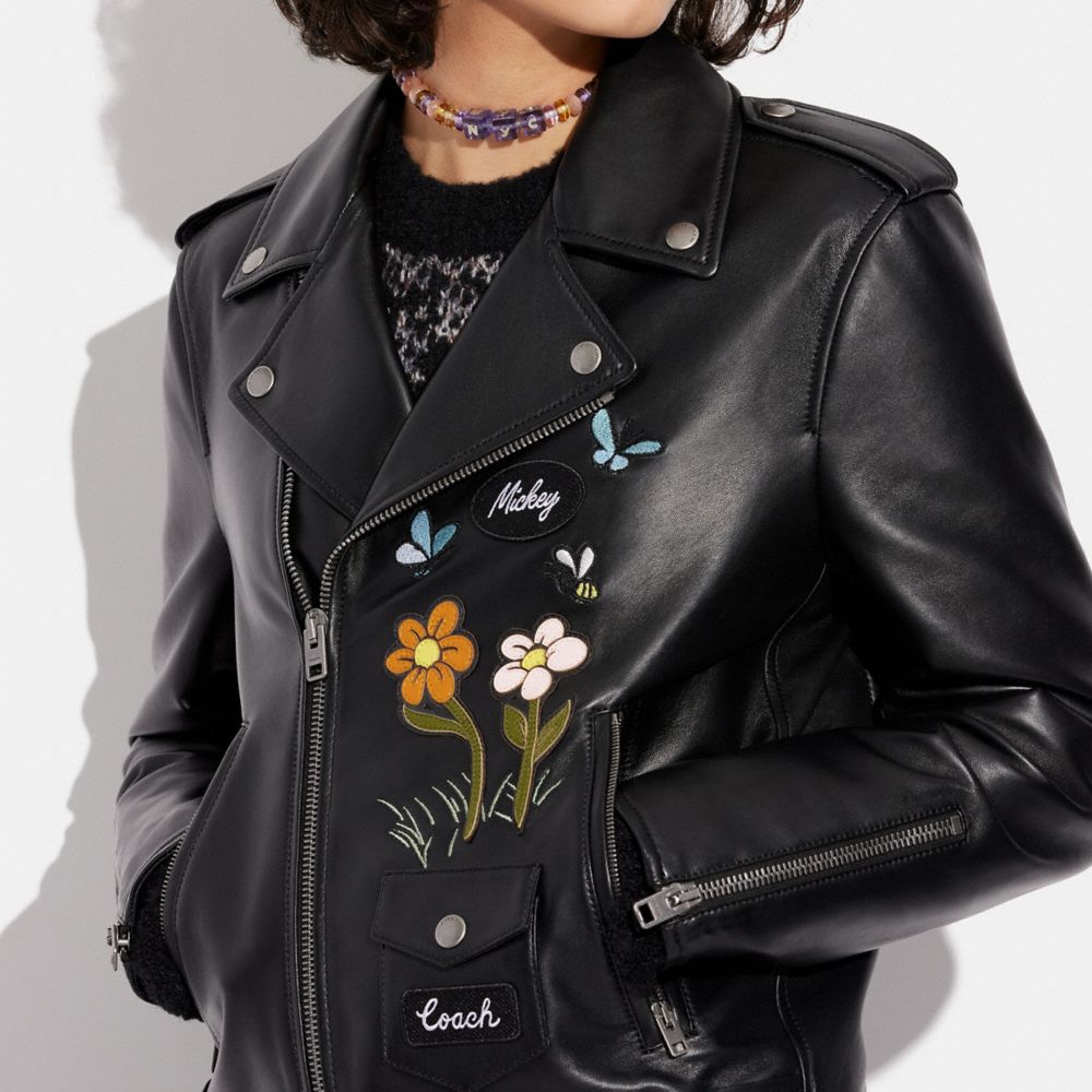 Disney 2025 leather jacket