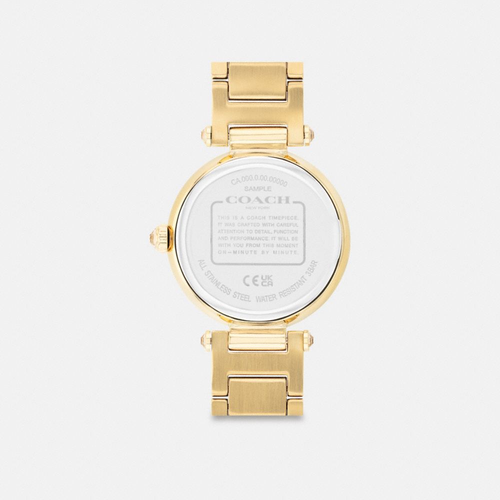 COACH®,Cary Watch, 34 Mm,,Back View