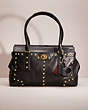 COACH®,UPCRAFTED TATE CARRYALL 29,Brass/Black,Front View