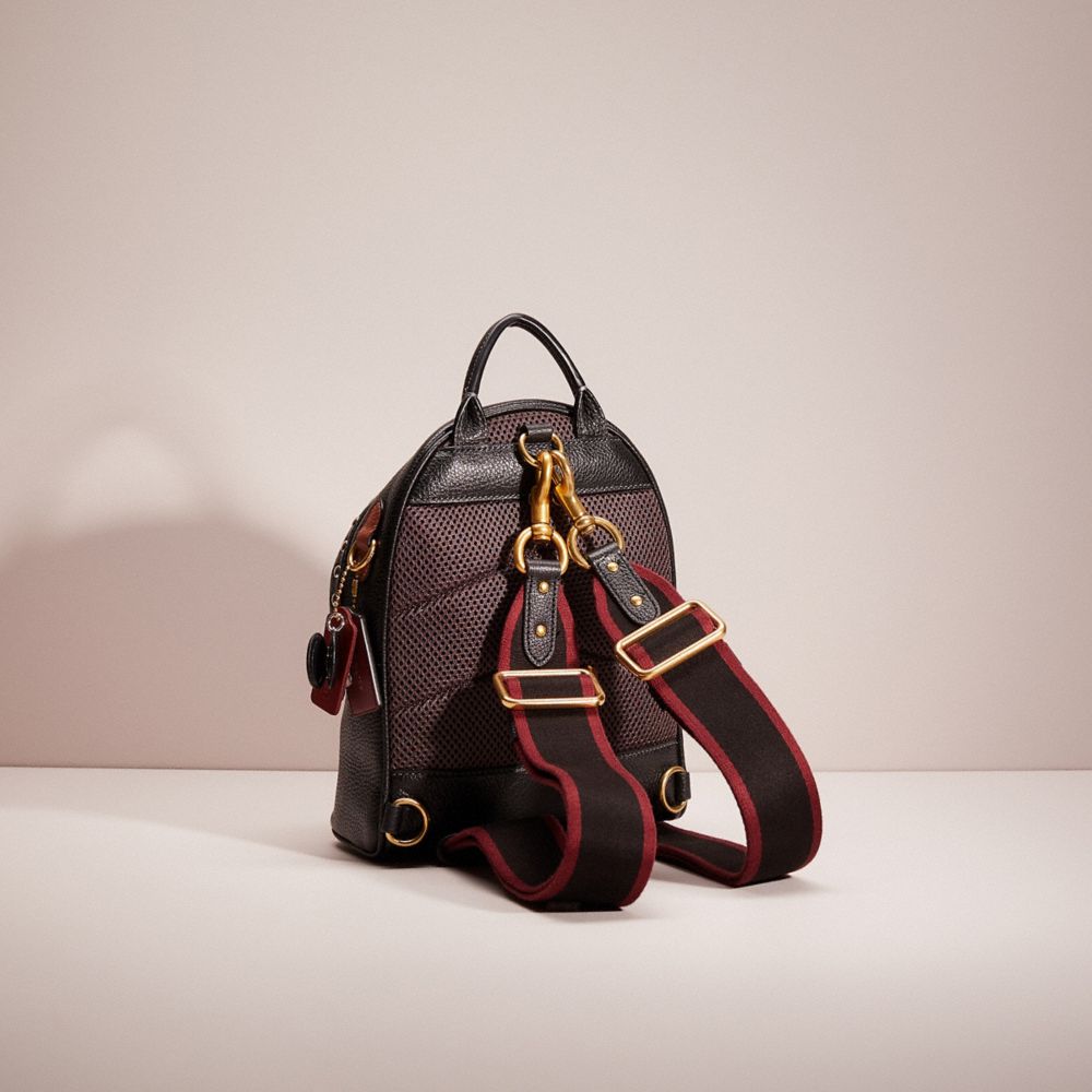 COACH® | League Flap Backpack In Signature Canvas