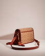 COACH®,UPCRAFTED STUDIO SHOULDER BAG IN SIGNATURE CANVAS,Signature Coated Canvas,Brass/Tan/Rust,Angle View