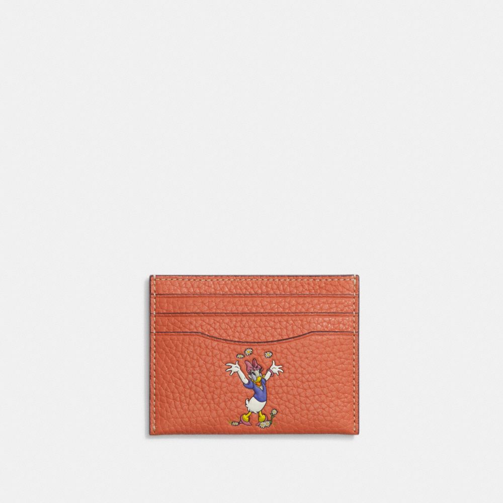 COACH® | Disney X Coach Card Case In Regenerative Leather