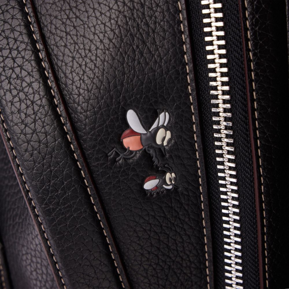 COACH® | Disney X Coach Charter Backpack In Regenerative Leather