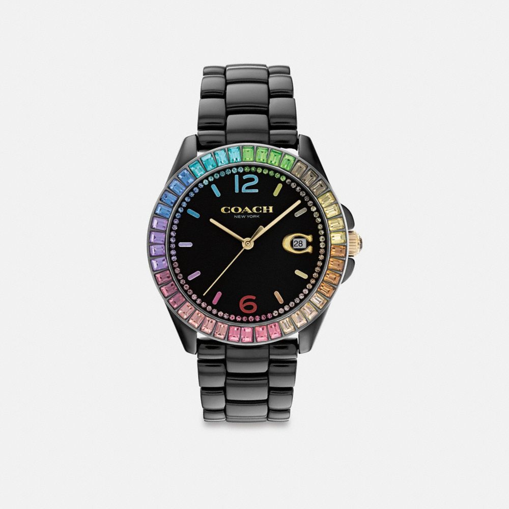 Coach clearance crystal watch