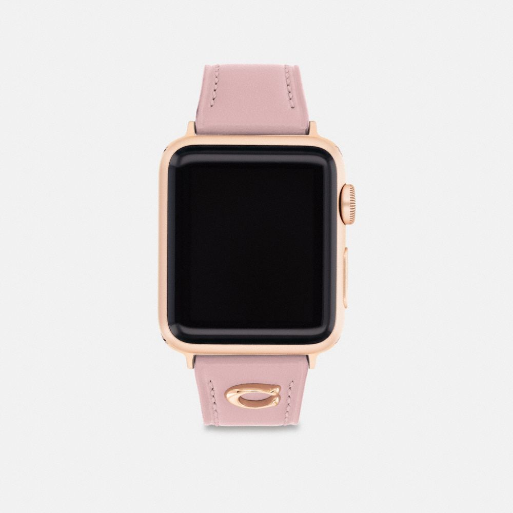 Coach watch band 2024 for apple watch