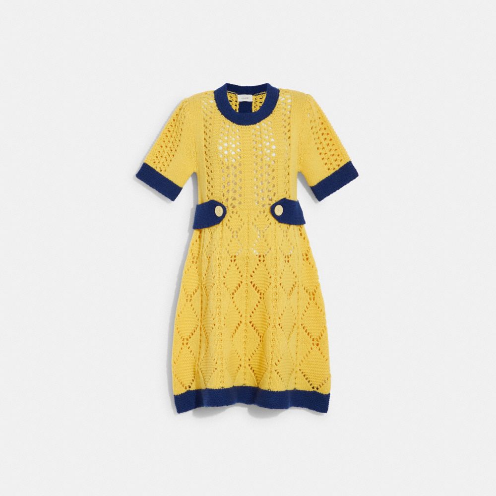 Colorblock Knit Dress