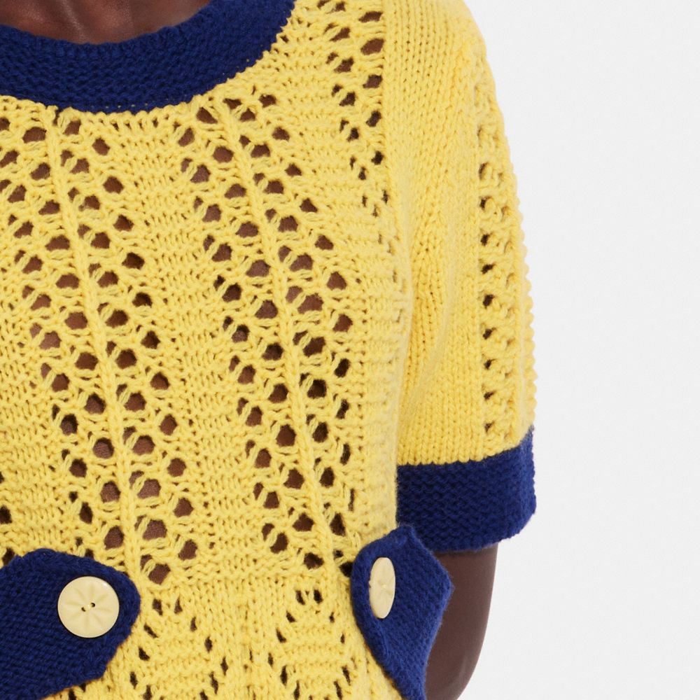 Colorblock Knit Dress