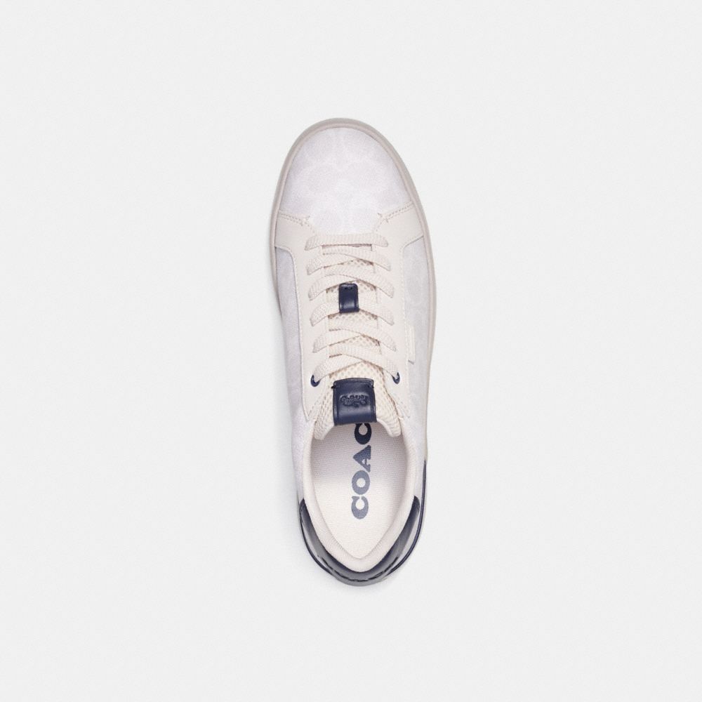 COACH®  Lowline Low Top Sneaker In Signature Canvas