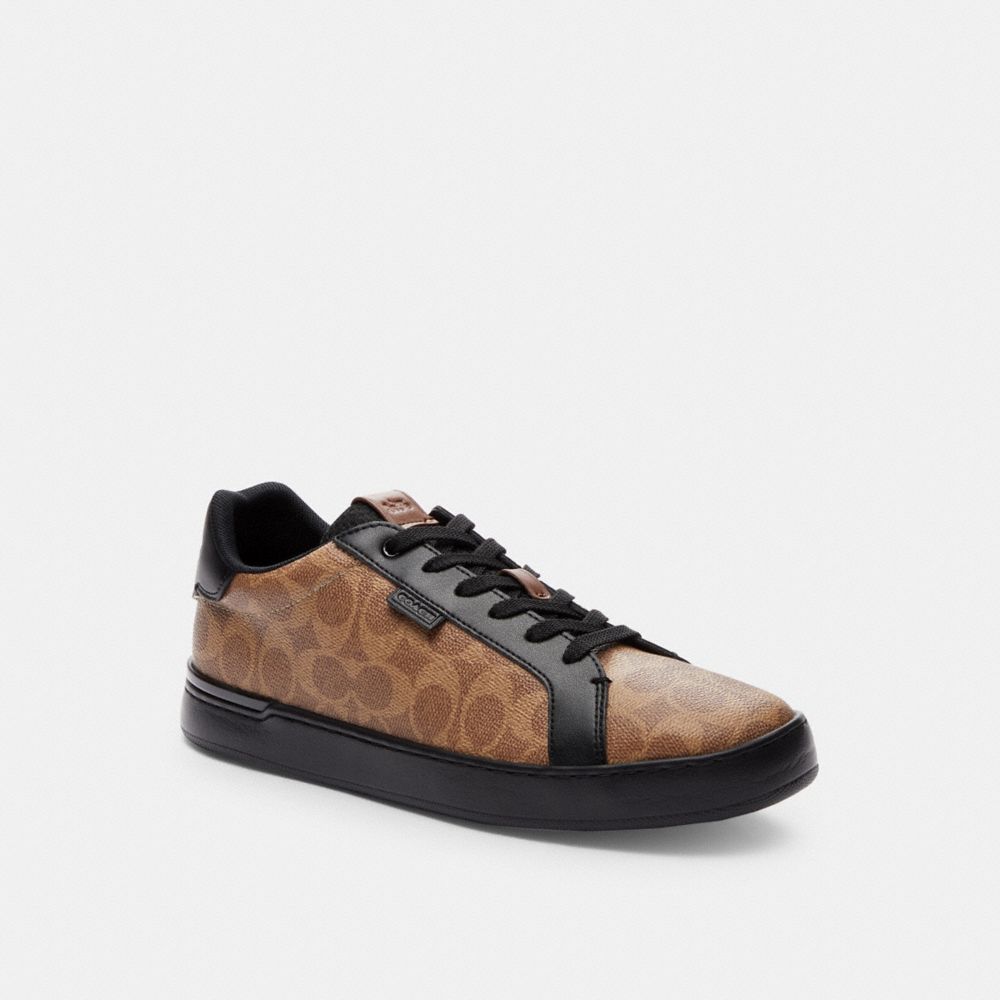 COACH®  Lowline Low Top Sneaker In Signature Canvas