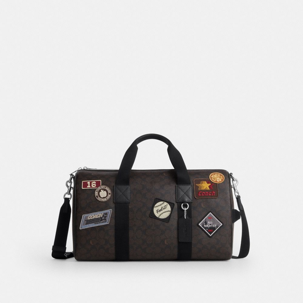 Explorer Duffle Bag 45 In Signature Canvas With Patches