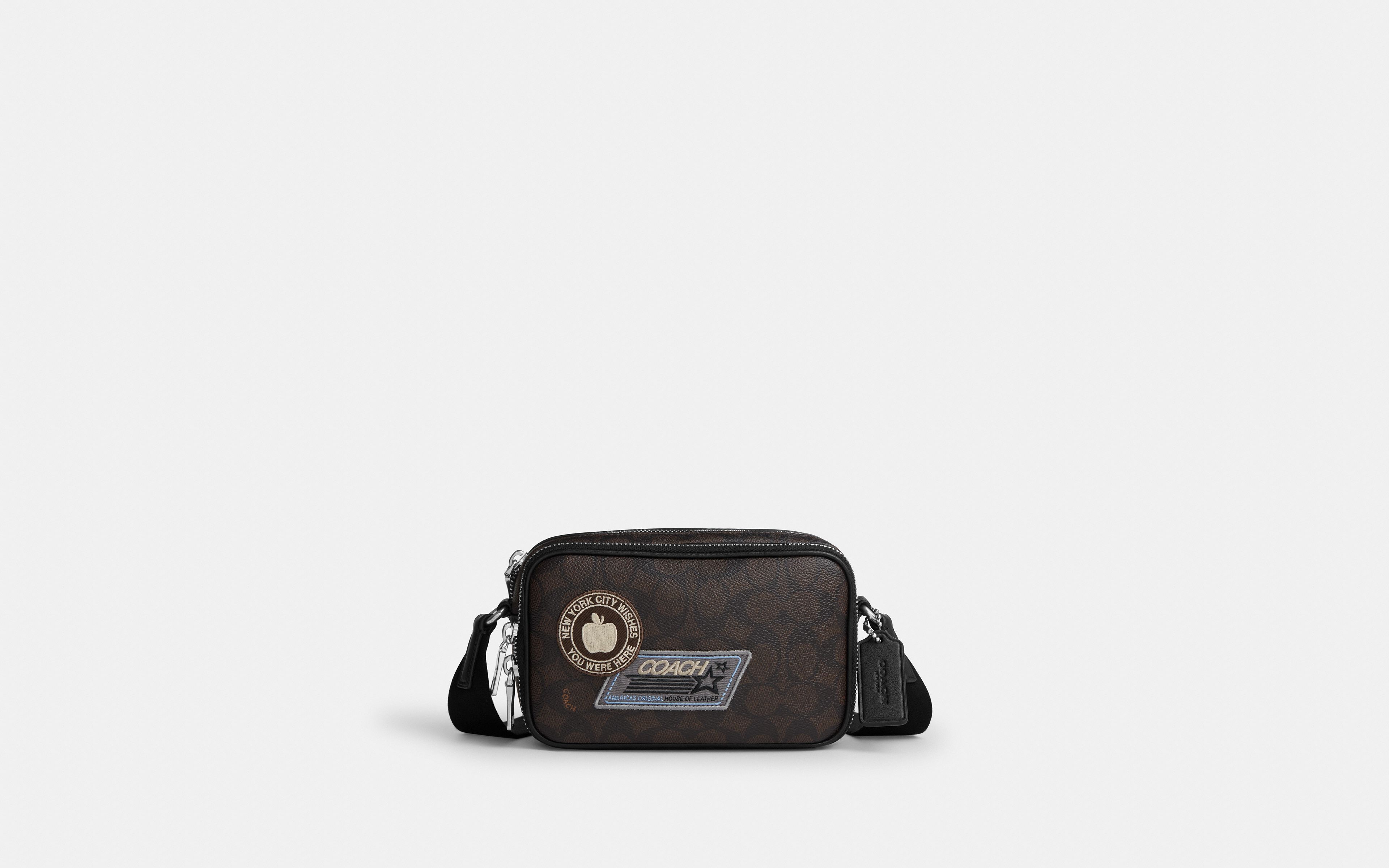 Colton Crossbody Bag 19 In Signature Canvas With Patches