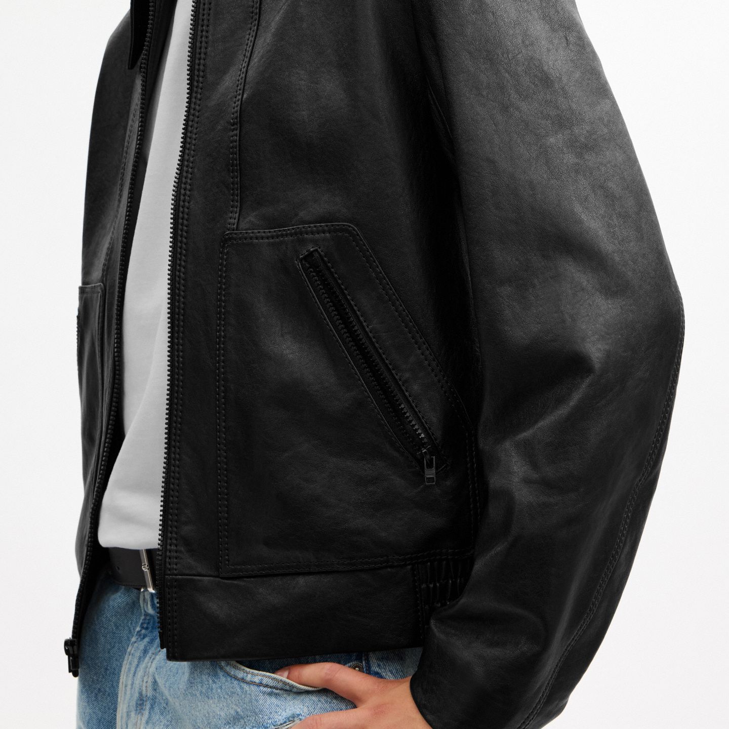 Мужские куртки Coach 70's Blouson, цвет: Чёрный — фото 4