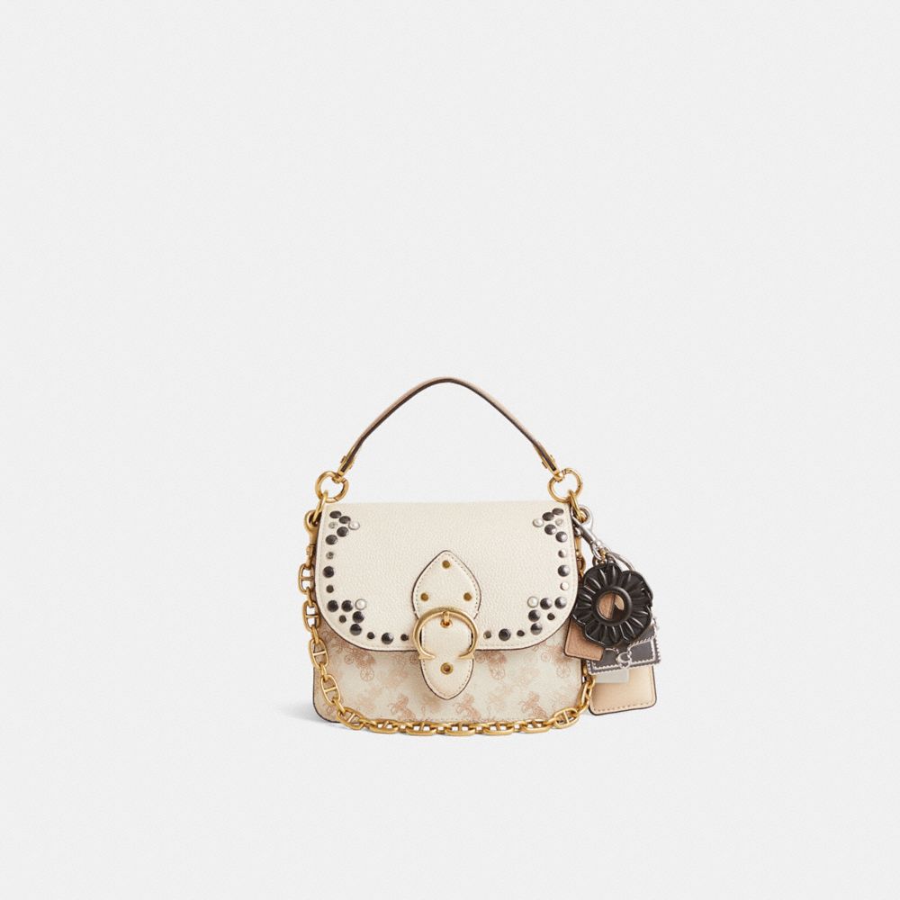 COACH® | Upcrafted Beat Shoulder Bag 18 With Horse And Carriage Print