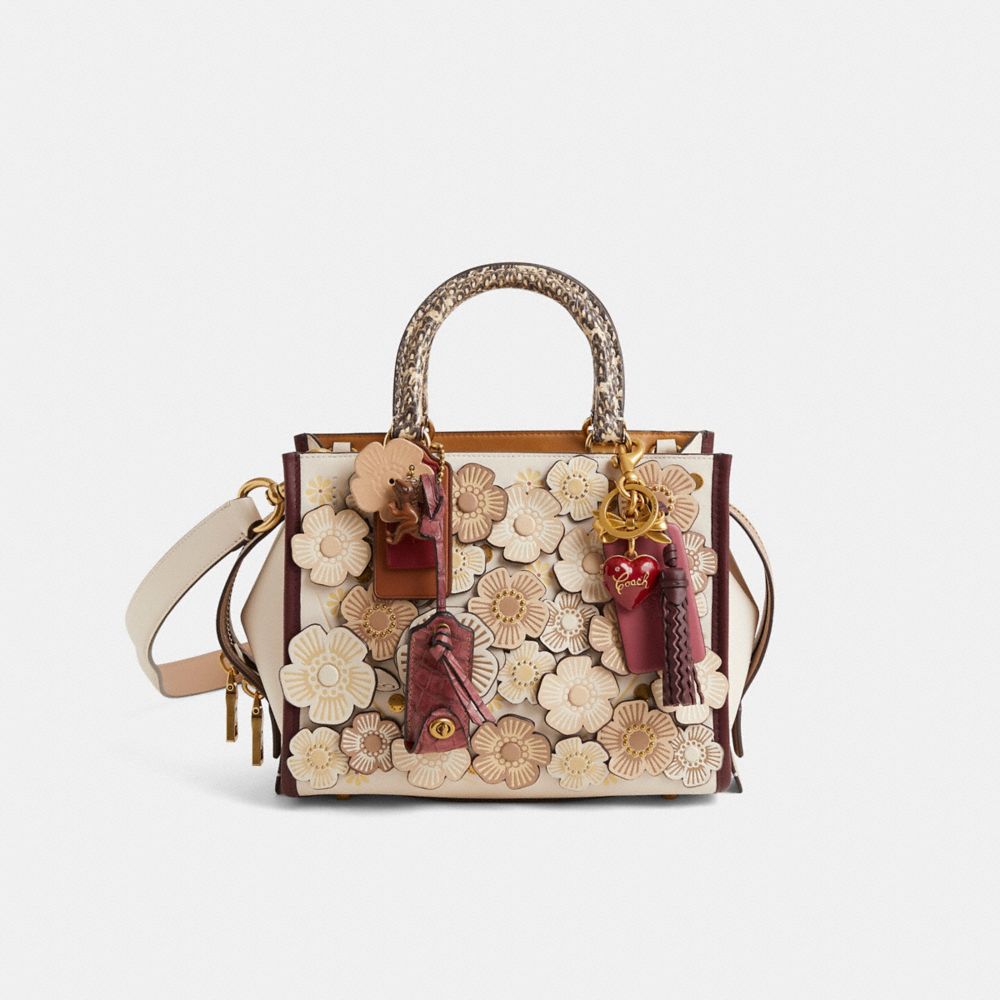 COOLAレース刺繍エナメルバッグ/Ungrid/ROSE BUD/goa Grab N Go Bag | Rosie Royal Basic | Consuela
