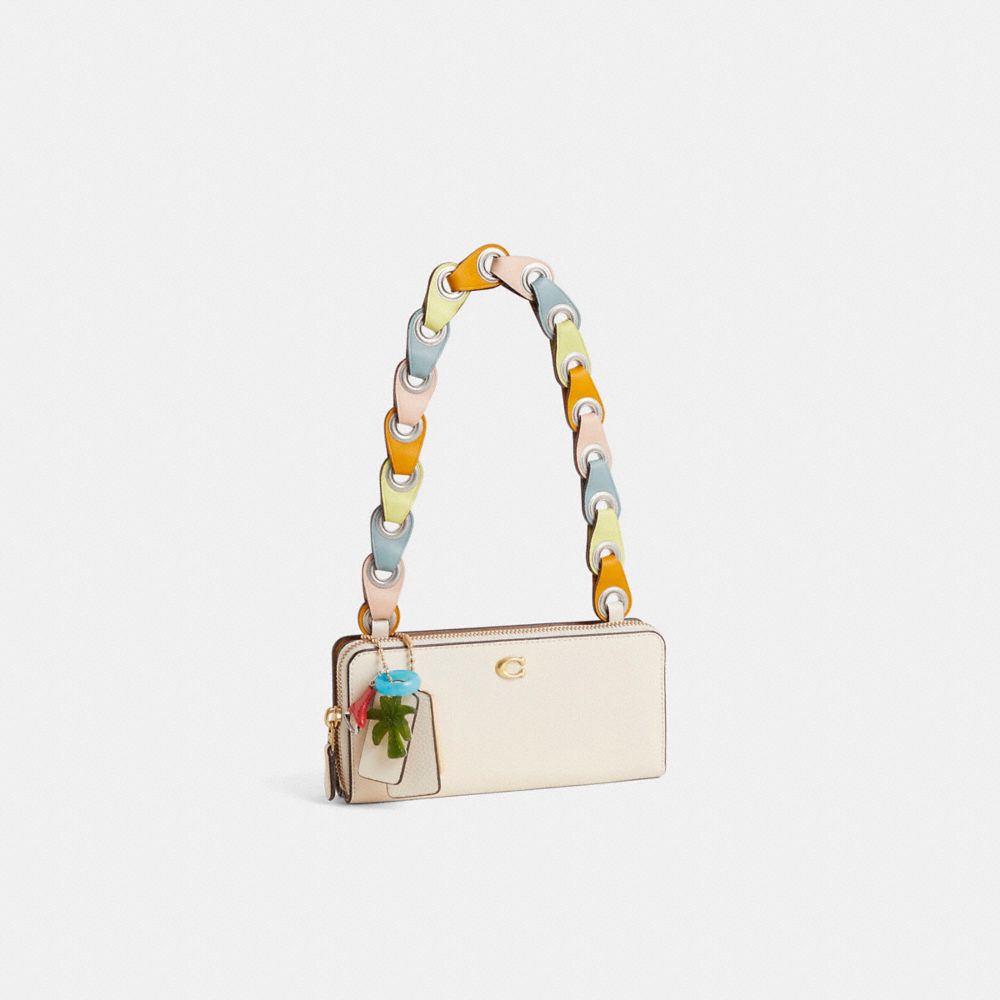 COACH®,Reloved Double-Up Bag Creation,Cream,Angle View
