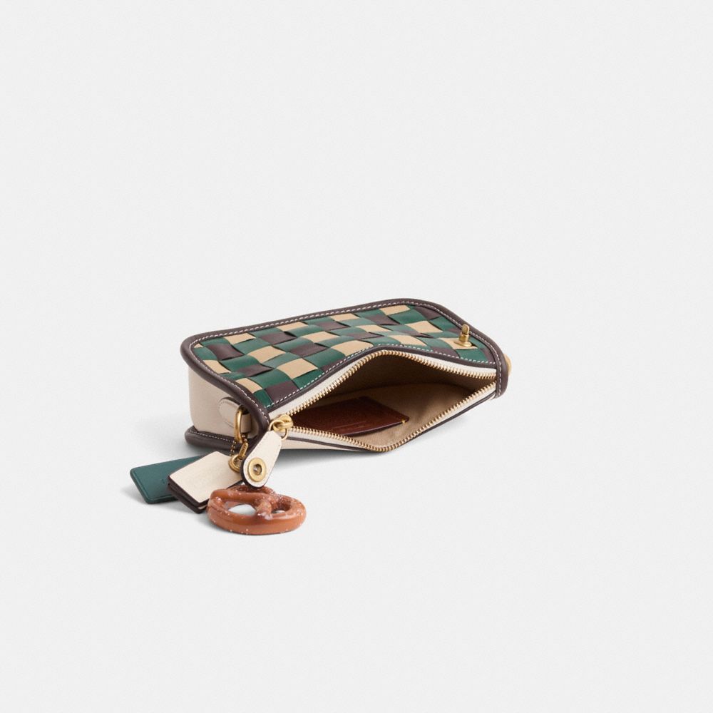 COACH®,Upcrafted Swinger Bag 20,Multi Color,Inside View,Top View