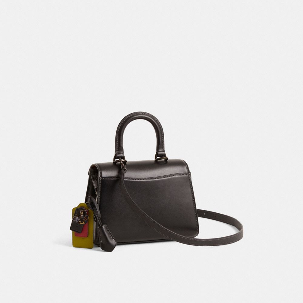 COACH®,Upcrafted Sammy Top Handle Bag 21,,Angle View