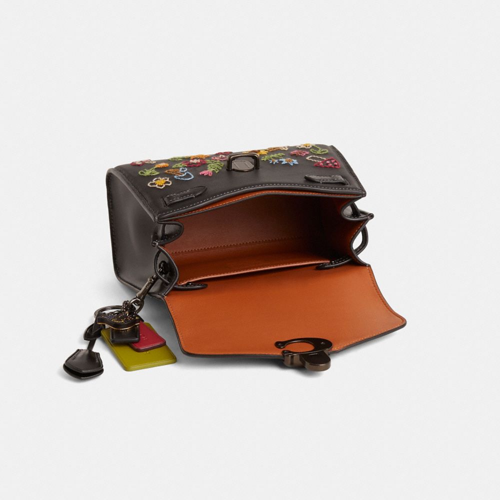 COACH®,Upcrafted Sammy Top Handle Bag 21,,Inside View,Top View