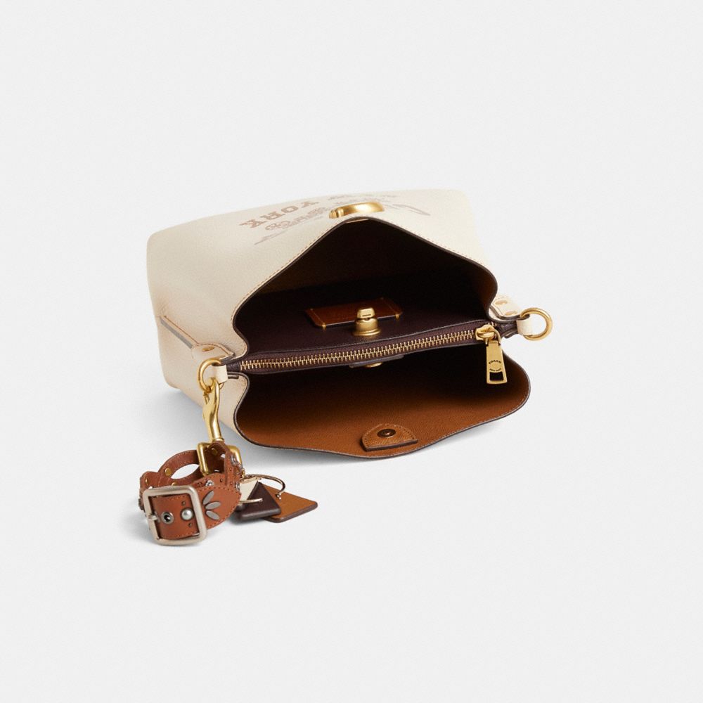 Upcrafted Willow Bucket Bag In Colorblock