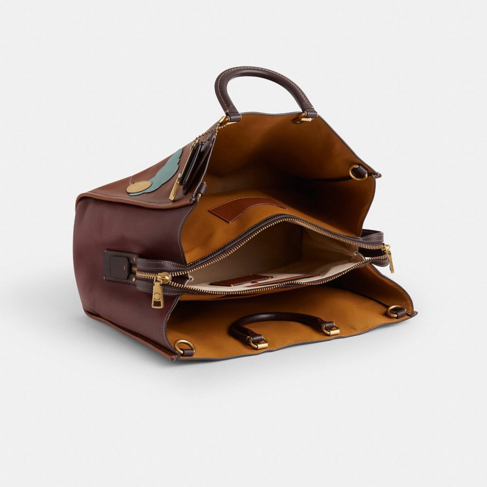 COACH®,Upcrafted Rogue Bag 39 In Colorblock,,Inside View,Top View