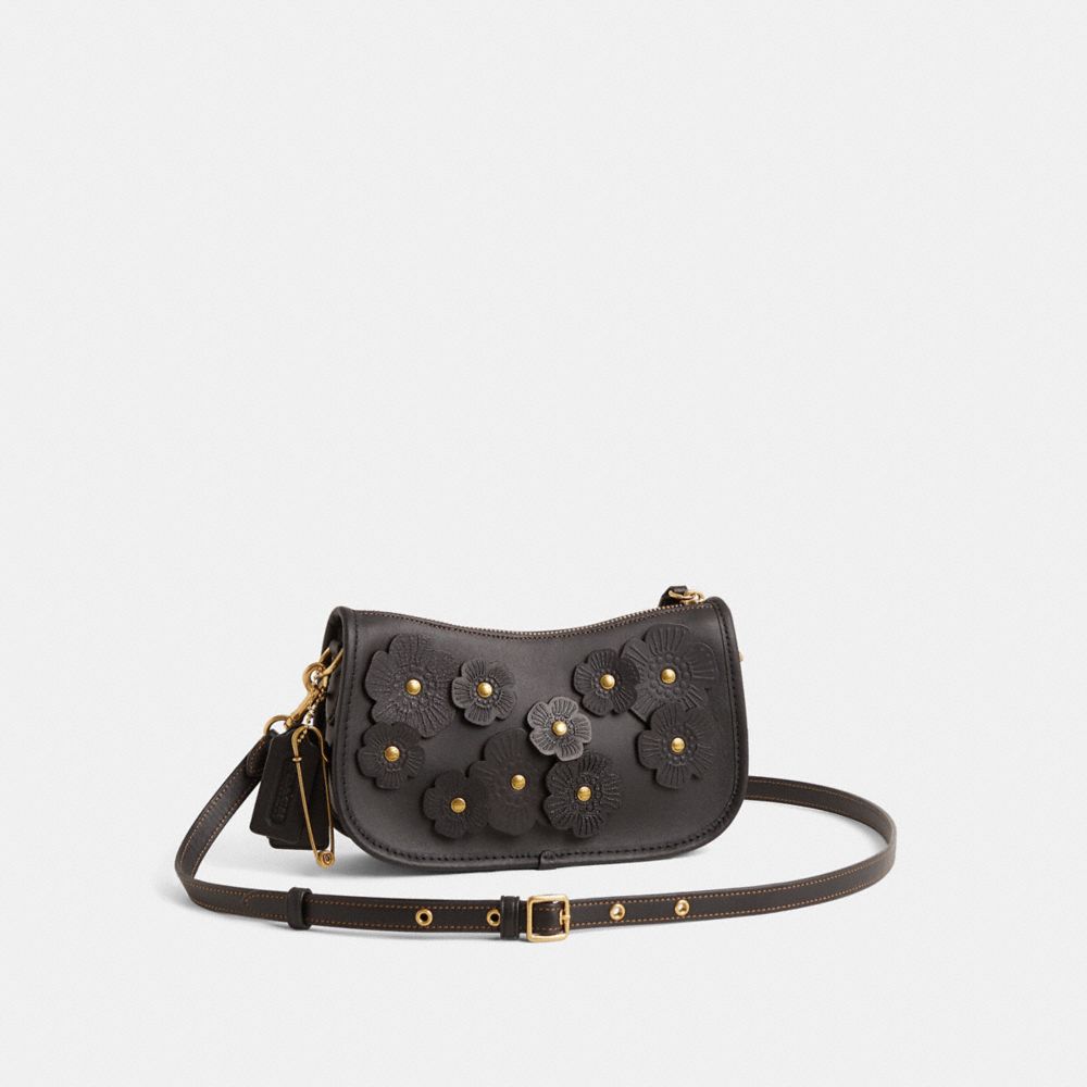 COACH®,Upcrafted Swinger Bag,,Angle View