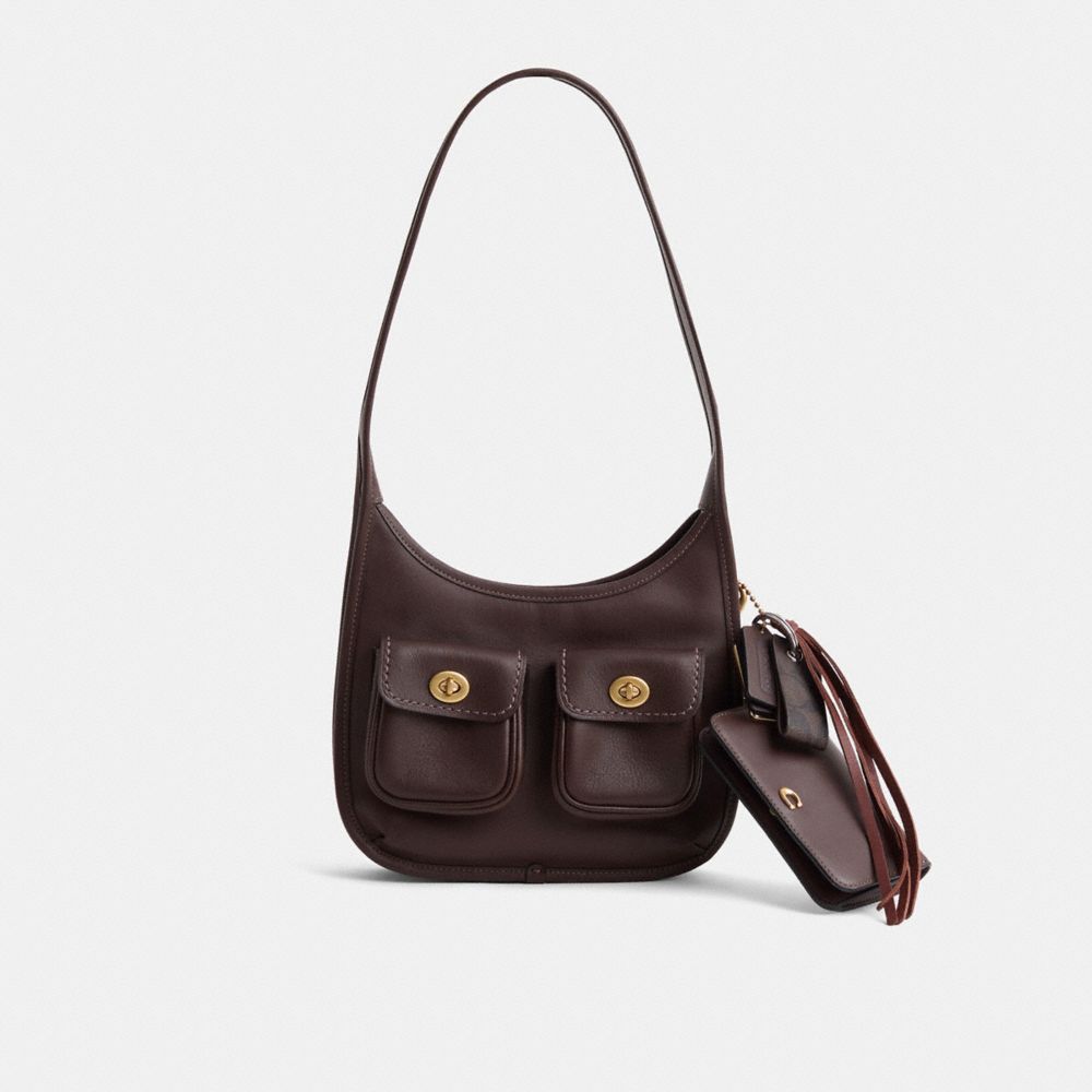 COACH®,Upcrafted Curve Zip Bag,,Front View