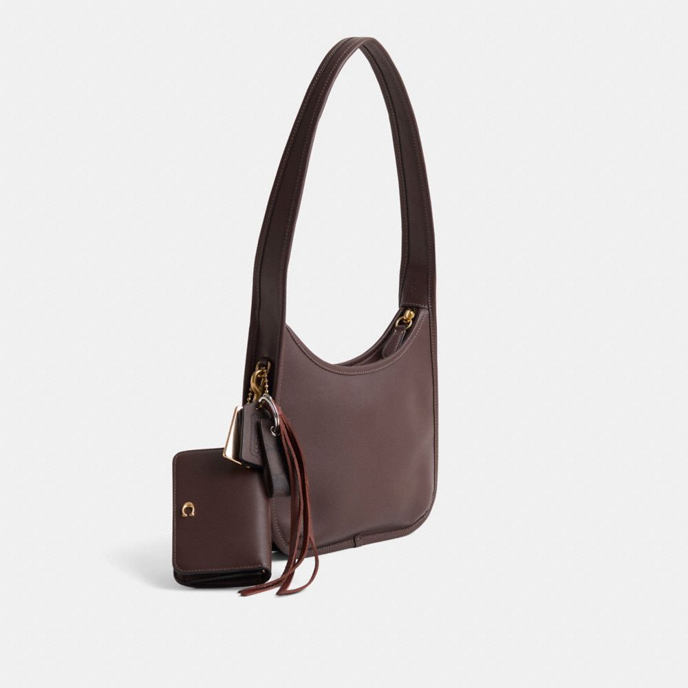 COACH®,Upcrafted Curve Zip Bag,,Angle View