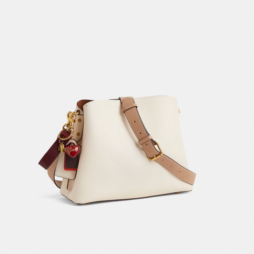 COACH®,Reloved Willow Shoulder Bag In Colorblock,Multi Color,Angle View
