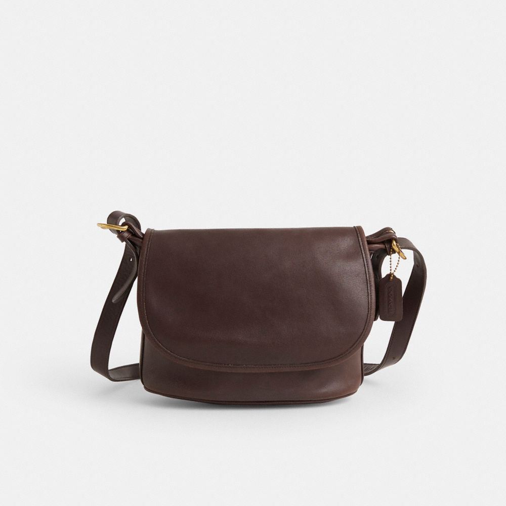 COACH®,Vintage Soho Fletcher Bag,Brown,Front View