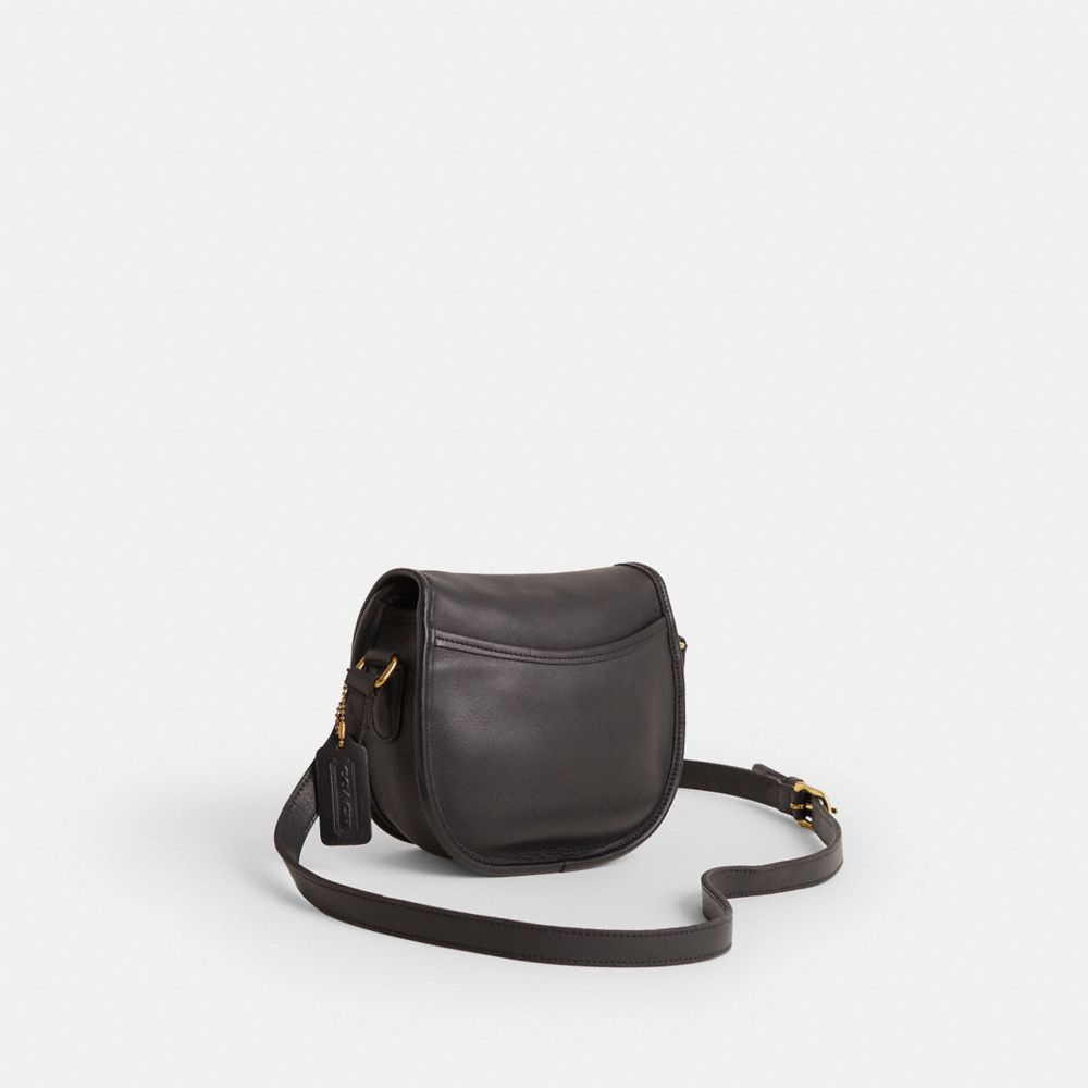 COACH®,Vintage Classic Watson Bag,Black,Angle View