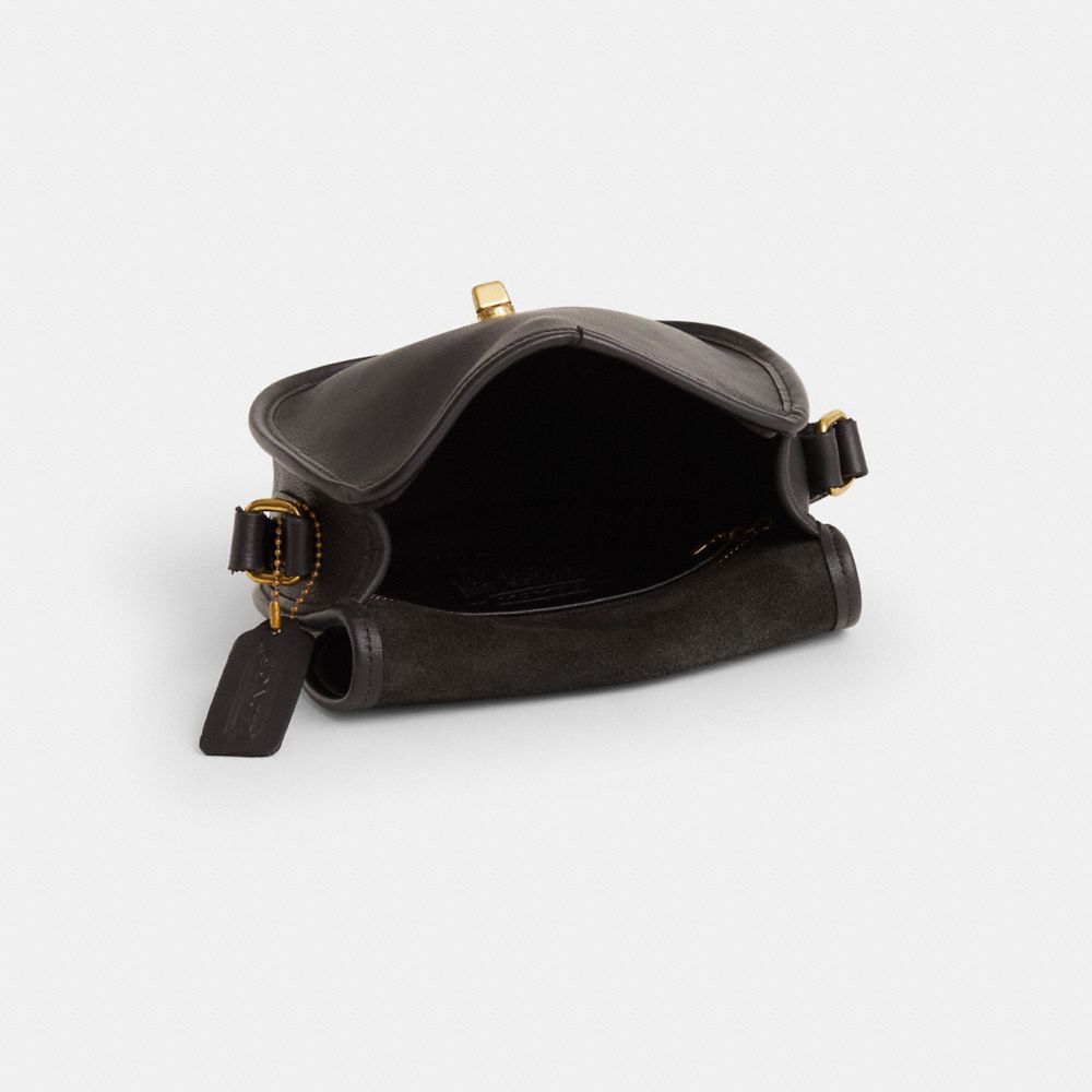 COACH®,Vintage Classic Watson Bag,Black,Inside View,Top View
