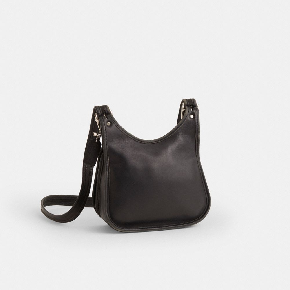 COACH®,Vintage Faith Legacy Bag,Black,Angle View