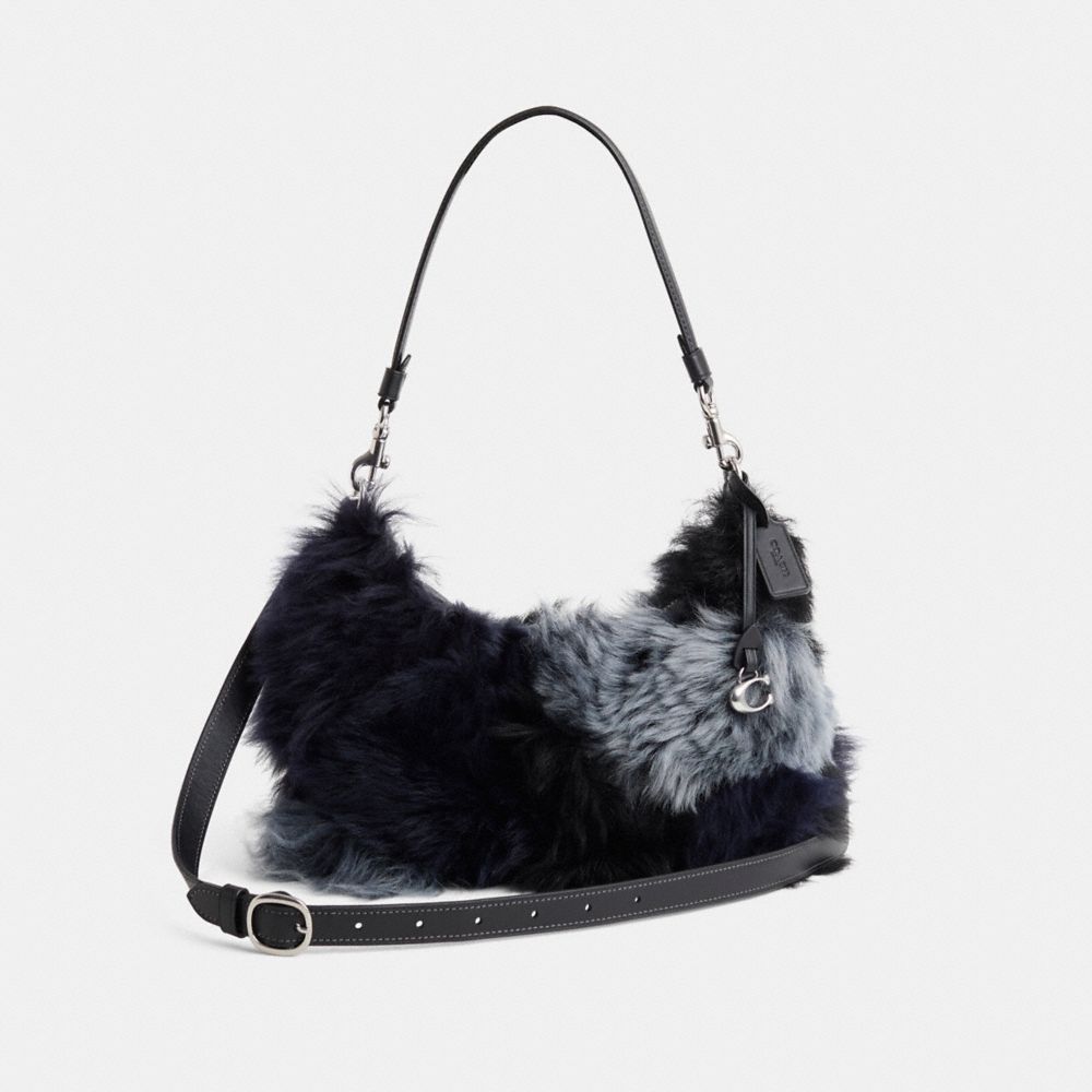 COACH®,Restored Juliet Shoulder Bag 25 With Patchwork,,Front View