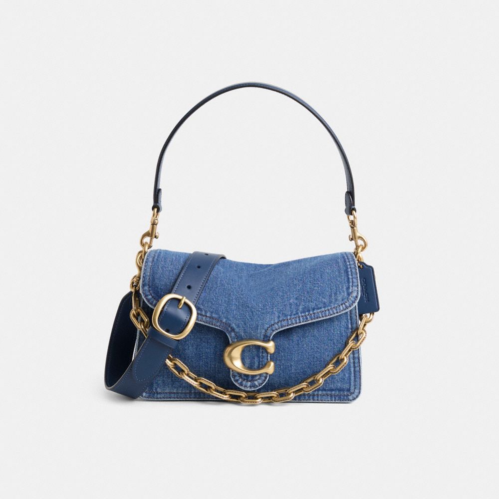 COACH®,Restored Chain Tabby Shoulder Bag,,Front View