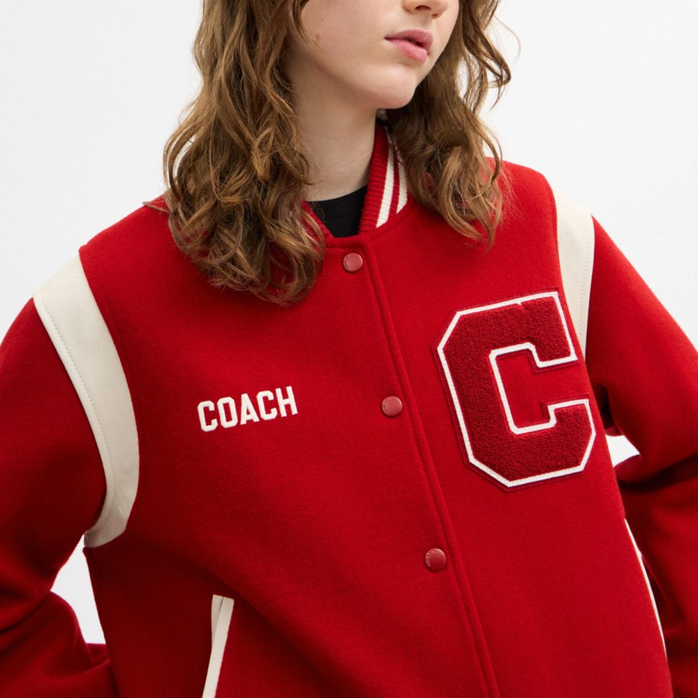 Wool Varsity Jacket | COACH®