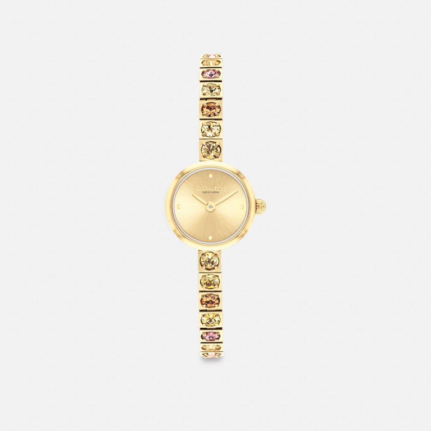 Женские часы Coach Iris Watch, 19MM, цвет: Золотой — фото 1