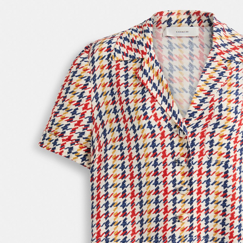 COACH®,Restored Bonnie Cashin Plaid Mini Dress,,Scale View