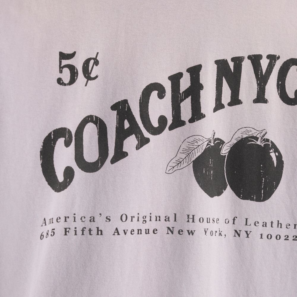 COACH®,Restored Signature Apple T-Shirt,,Scale View