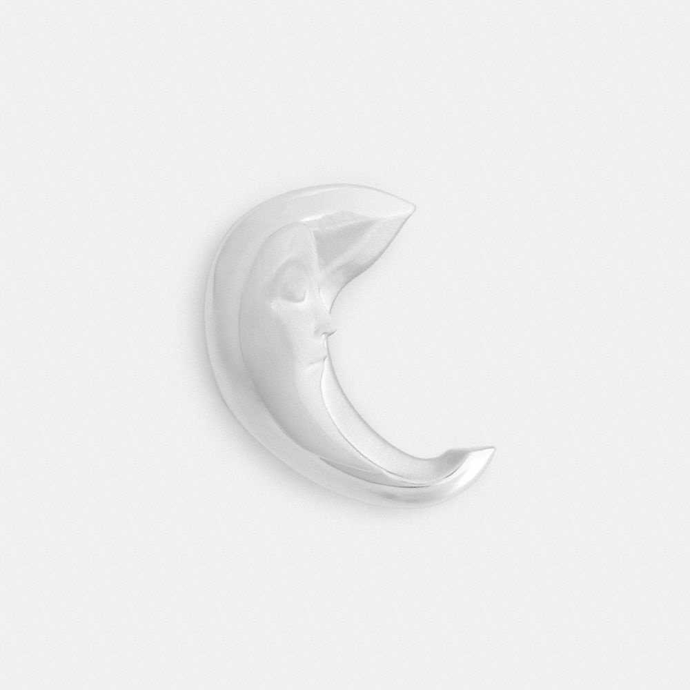 COACH&reg;,Moon Brooch,,Front View