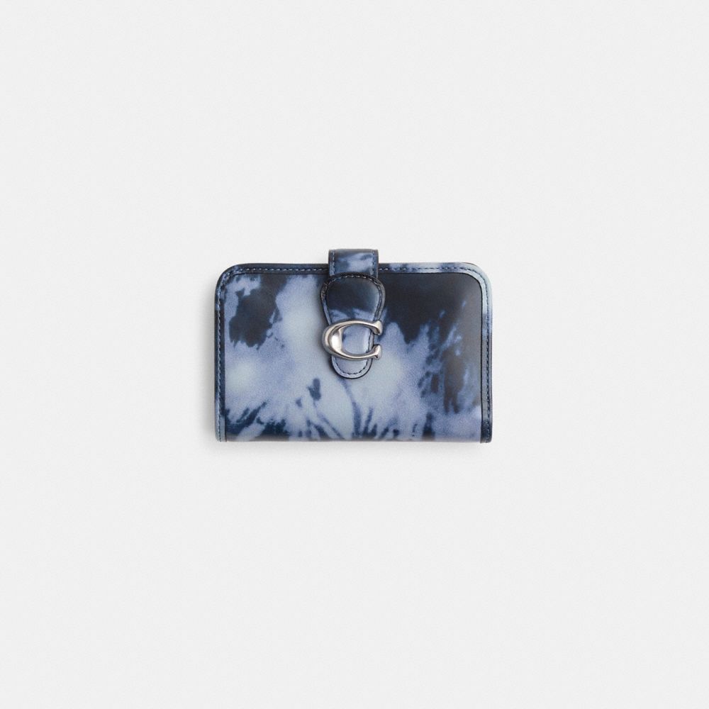 Restored Tabby Medium Wallet With Tie-Dye Print