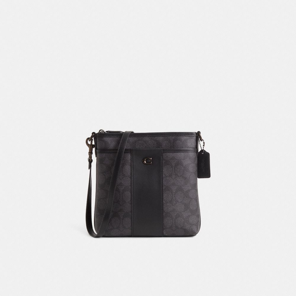 Restored Kitt Messenger Crossbody Bag In Signature Canvas | COACH®
