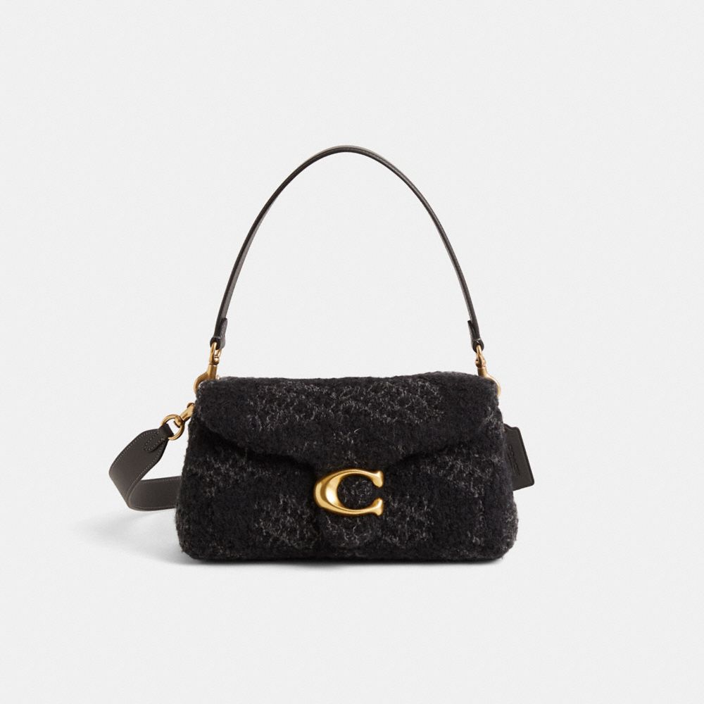 Restored Soft Tabby Shoulder Bag In Signature Knit