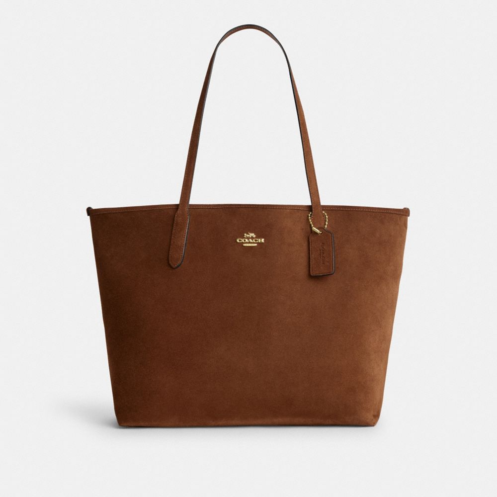 COACH®,City Tote Bag,,Front View