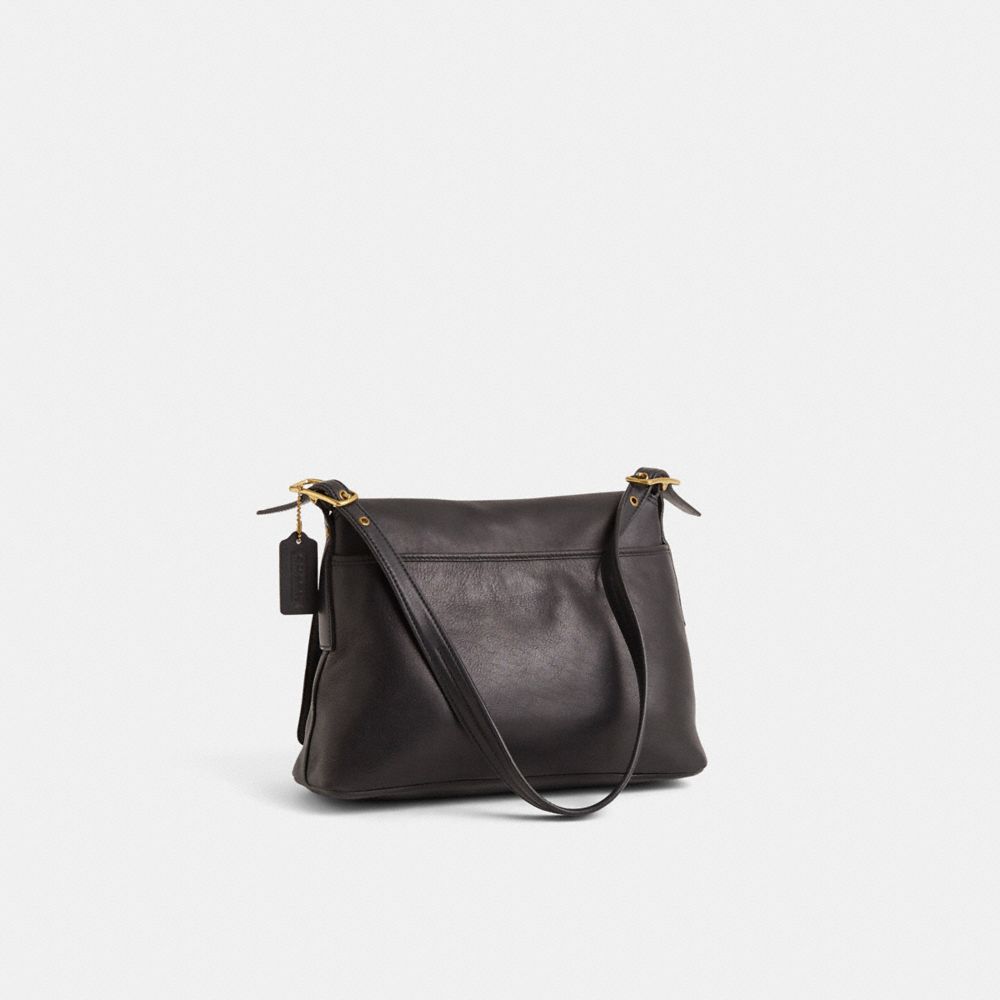 COACH®,Vintage Studio Flap Shoulder Bag,,Angle View