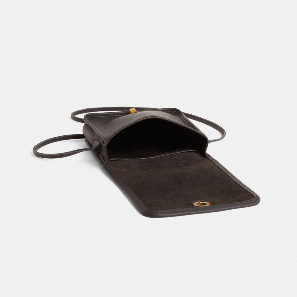 COACH®,Vintage Compact Pouch,,Inside View,Top View