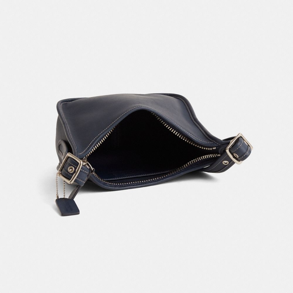COACH®,Vintage Janice Legacy Bag 1,Navy,Inside View,Top View