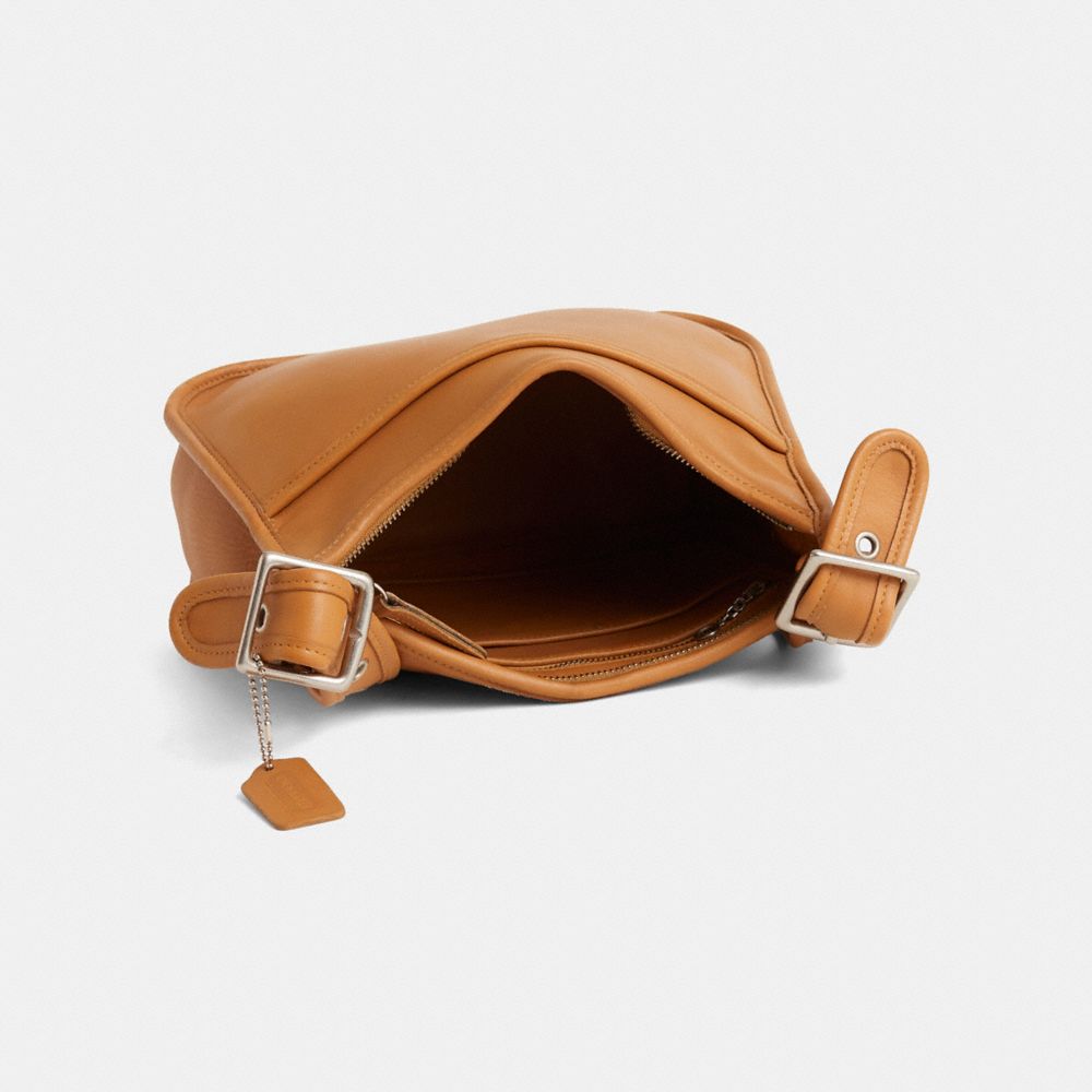 COACH®,Vintage Legacy Bag,Brown,Inside View,Top View